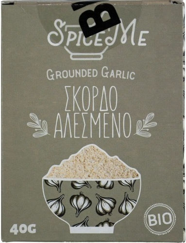 Βιο Αγρός Σκόρδο Βιολογικό Spice Me Αλεσμένο 40gr