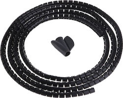 Com Cable Spiral 8mm 2m Black