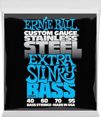 Ernie Ball Extra Slinky Stainless Steel Bass 40-95