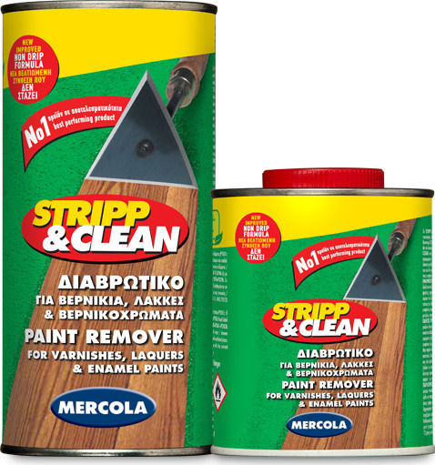 Mercola Paint Remover Strip & Clean Remover Transparent 400ml 05601