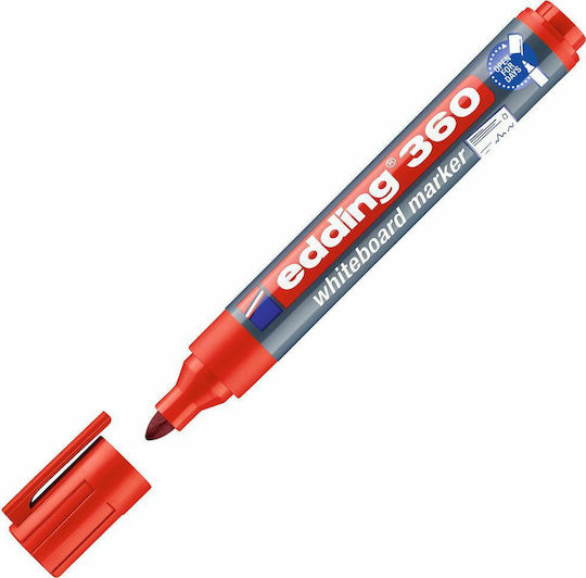 Edding 360 Whiteboard Marker 3mm Red