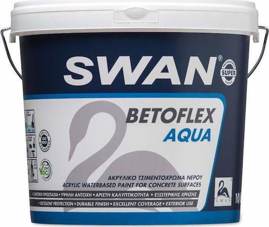 Swan Concrete Paint Acrilyc Betoflex Aqua Grey 3lt