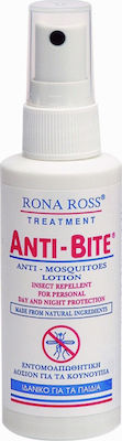 Rona Ross Anti Bite Εντομοαπωθητική Λοσιόν σε Spray Κατάλληλη για Παιδιά 60ml