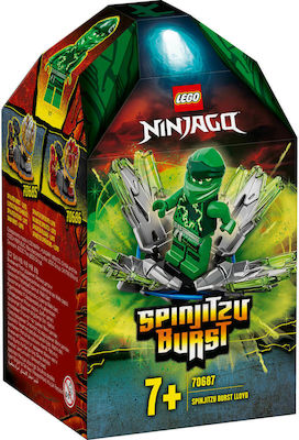 Lego Ninjago Spinjitzu Burst Lloyd for 7+ Years Old