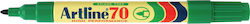 Artline 70 Permanent Marker 1.5mm Green