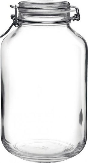 Bormioli Rocco Fido General Use Jar with Airtight Lid Glass Transparent 4000ml