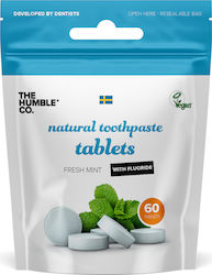 The Humble Co. Natural Tablets Toothpaste 60 Tablets The Humble Co. Natural Tablets Toothpaste 60 Tablets