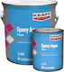 Kraft Epoxy Aqua Paint Χρώμα Λευκό 1lt