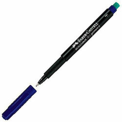 Faber-Castell Multimark 1525 Marker pentru CD/DVD 1mm Albastru