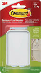 3M Plastic Frame Kitchen Hook with Sticker White 17045