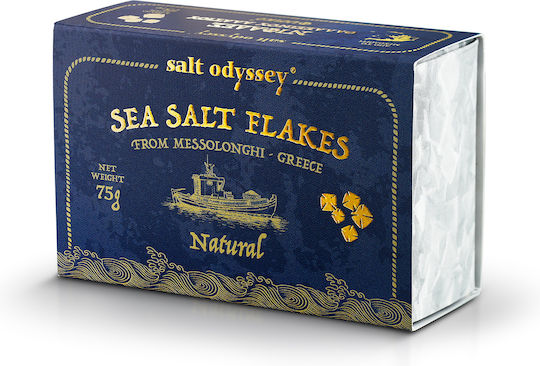 Salt Odyssey Νιφάδες Μεσολογγίου Θαλασσινό Αλάτι 75gr