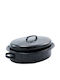 Chios Hellas Νο36 Dutch Oven Oval mit Grillrost 36x26cm 1Stück