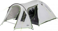 High Peak Kira 3 Къмпинг палатка Igloo Бял с Двойно Покритие 4 Сезона за 3 Човека 330x180x120см.