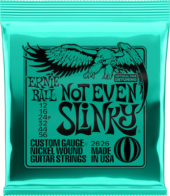 Ernie Ball Complete Set Nickel Wound String for Electric Guitar Slinky Not Even 12-56
