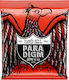 Ernie Ball Set of Steel Strings for Electric Guitar Slinky Paradigm Skinny Top Heavy Bottom 11 - 52"