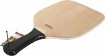 Amila Plus Strandracket Beige 360gr mit Geradem Griff Schwarze