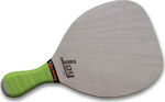 Joy Tr Beach Racket Beige 370gr with Straight Handle Green