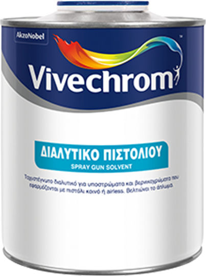 Vivechrom Thinner Διάφανο Πιστολιού 750ml