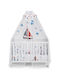Beboulino Mosquito Net Crib Navio Tulle 708-0708-1867 Multicolored 150x450cm