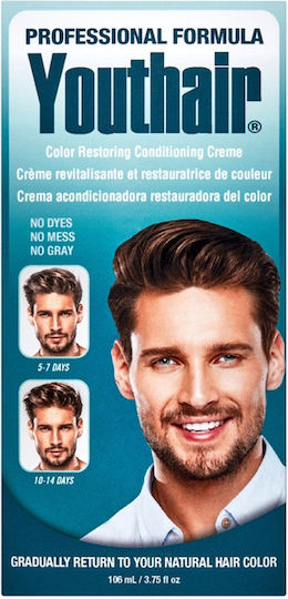 Youthair Color Restoring Προσωρινή Βαφή Μαλλιών Conditioning Creme 106gr