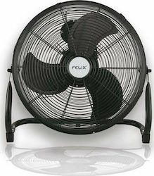 Felix FF-5002 BK Floor Fan 50cm Black