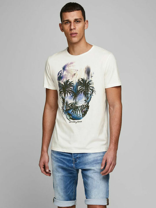 Jack & Jones T-shirt Bărbătesc cu Mânecă Scurtă...