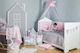 Baby Star Tulle Baby Crib Mosquito Net Pink