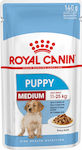 Royal Canin Medium Υγρή Τροφή για Κουτάβι με Κρέας σε Φακελάκι 140γρ.