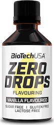 Biotech USA Zero Drops Picături cu Aromă de Banană Fără gluten 50ml