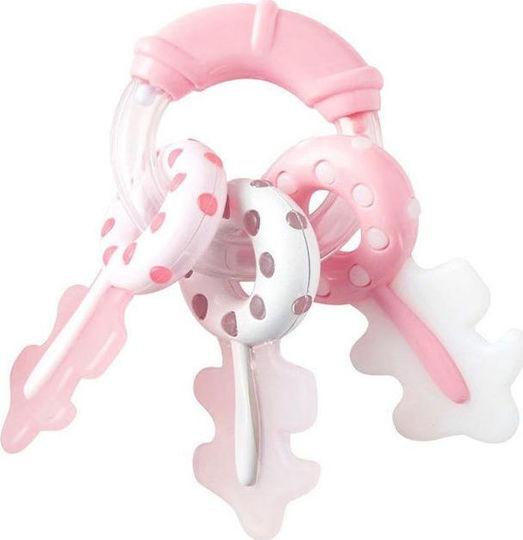 Kikka Boo Rattle Rattle Keys for 3++ Months Pink