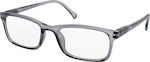 Eyelead E 181 Men's Reading Glasses +1.00 Grey