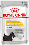 Royal Canin Dermacomfort Diet Wet Dog Food Pouch 6 x 85gr