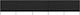 vidaXL Fabric Fence Panel in Black Color 1.2x6.0m