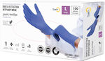 Mopatex Sam Nitrile Examination Gloves Powder Free Blue 100pcs