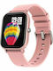 Colmi P8 43mm Smartwatch με Παλμογράφο (Ροζ)