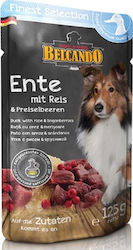 Belcando Finest Selection Wet Dog Food Pouch with Blueberries, Duck and Rice 1 x 125gr