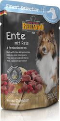 Belcando Finest Selection Wet Dog Food Pouch with Blueberries, Duck and Rice 1 x 300gr