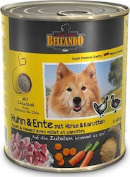 Belcando Canned Grain Free Wet Dog Food with Carrot, Chicken and Duck 1 x 800gr