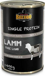 Belcando Single Protein Υγρή Τροφή Σκύλου με Αρνί σε Κονσέρβα 400γρ.