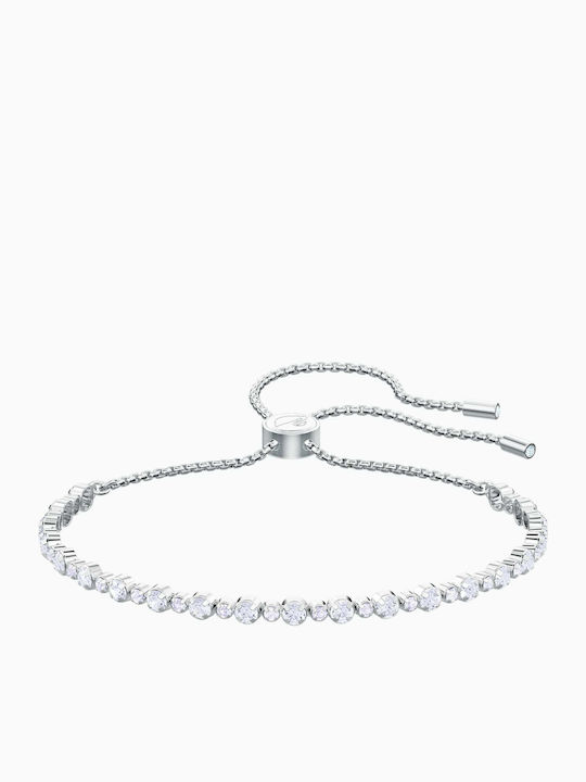 Swarovski Women's Bridal Riviera Bracelet Subtle Cupchain Medium
