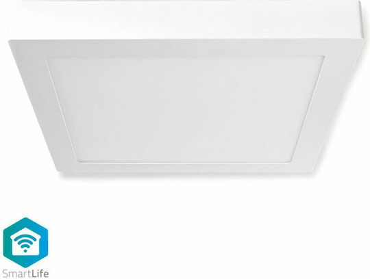 Nedis Platz Draußen LED Panel 18W mit Kaltweiß Licht 6500K