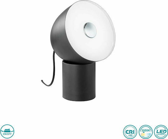 Wofi Lee Dekorative Lampe Schwarz
