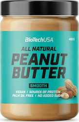 Biotech USA Vegan Peanut Butter Smooth 400gr