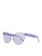 Victoria's Secret Women's Sunglasses with Purple Plastic Frame and Purple Lens