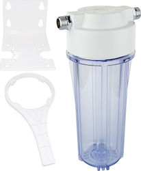 Fit Aqua Under Sink / Central Supply Water Filter System , ½" Inlet/Outlet,