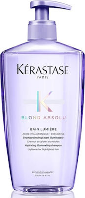 Kerastase Blond Absolu Bain Lumiere Shampoos Color Maintenance for Coloured Hair 500ml