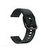 Armband Silikon Schwarz (Galaxy Watch (46mm) / Gear S3)