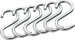 Kuchenprofi Metallic Hanger Kitchen Hook Silver 5pcs 1051003806.1