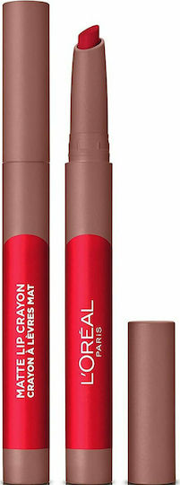 L'Oreal Paris Matte Lip Pencil Lipstick Matte 111 Little Chili 1.3gr