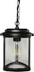 VK Lighting Outdoor Hanging Ceiling Light E27 in Black Color 75169-377694